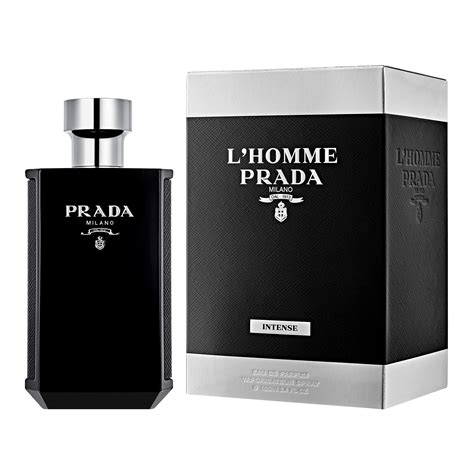 prada l'homme intense eau de parfum 150ml|Prada l'homme intense for man.